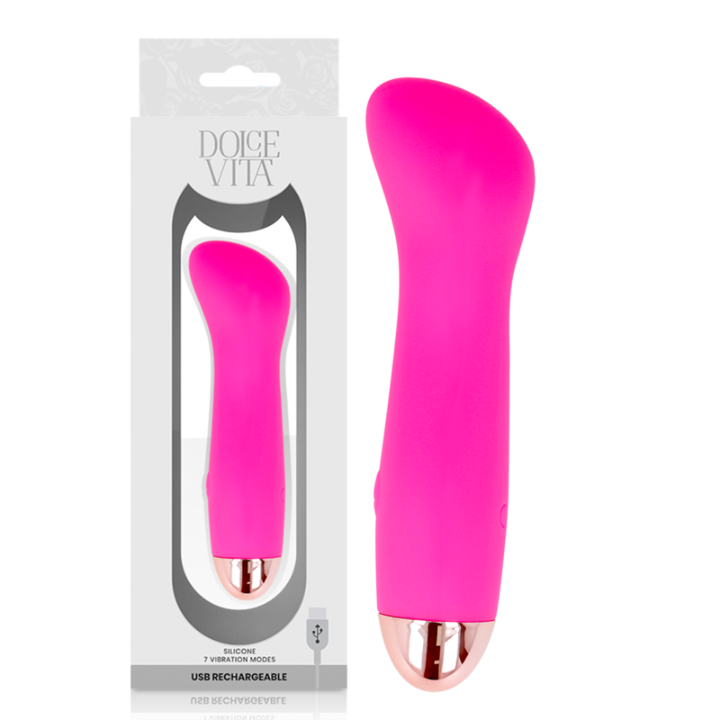 Мини вибратор Dolce Vita One, розов