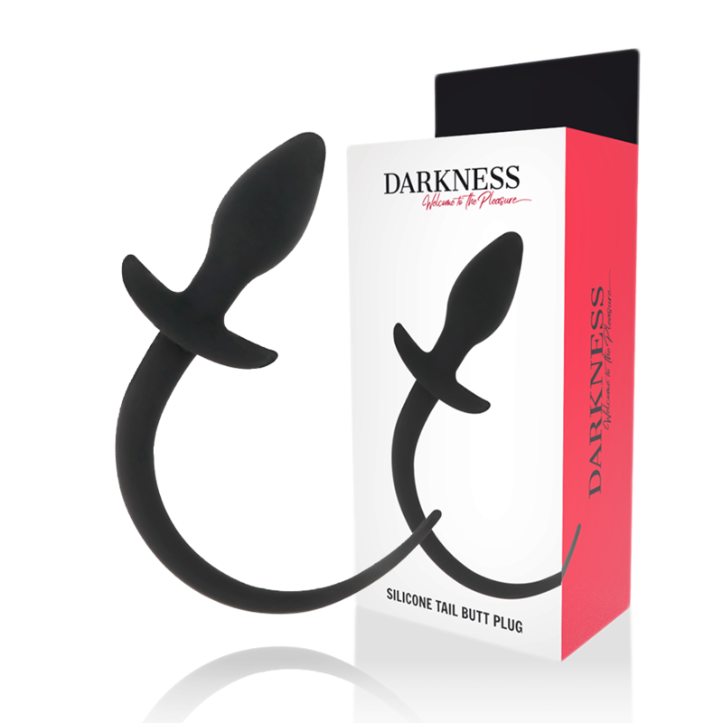 Анална тапа DARKNESS ANAL от силикон, черна, 28 см