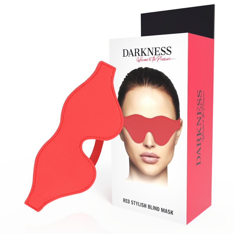 DARKNESS BONDAGE превръзка за очи, червена