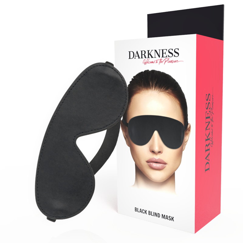 Маска за очи DARKNESS BONDAGE за бондаж, черна