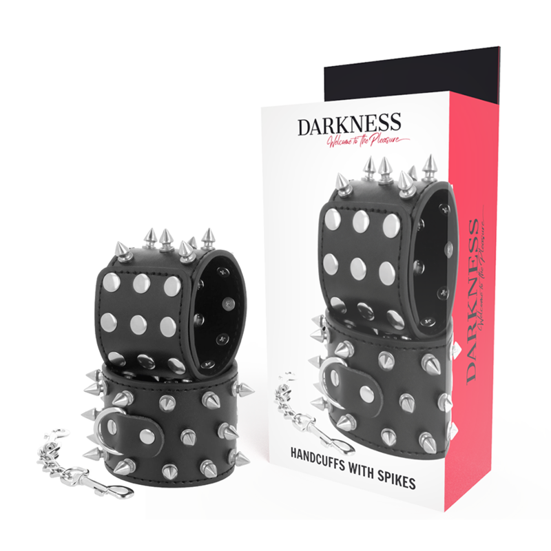 DARKNESS Skulls and Bones белезници с шипове