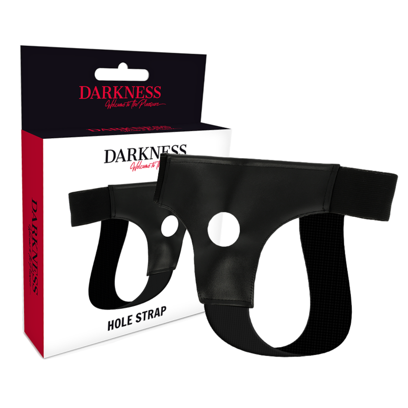 DARKNESS SENSATIONS колан за страпон с отвор