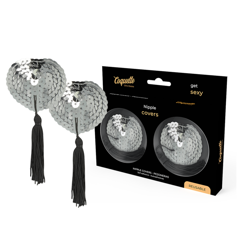 Сребристи покрития за зърна Coquette Chic Desire