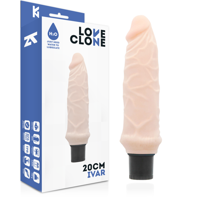 Реалистичен вибратор LOVECLONE Ivar със самосмазване