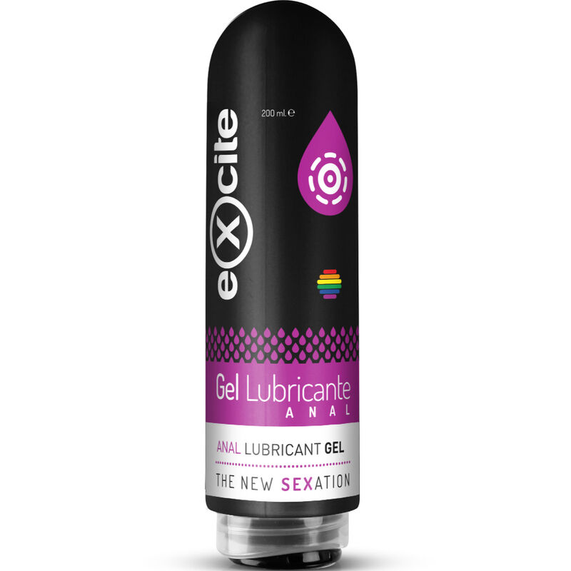 EXCITE анален лубрикант с аромат на ягода, 200 ml