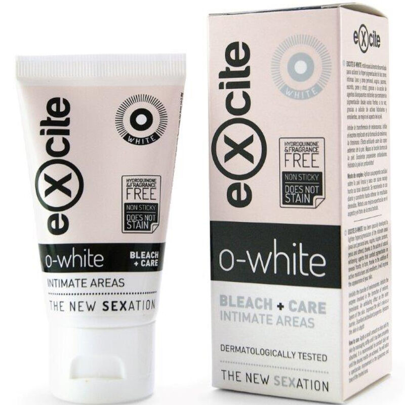 EXCITE O WHITE подхранващ крем за интимната зона, 50 мл