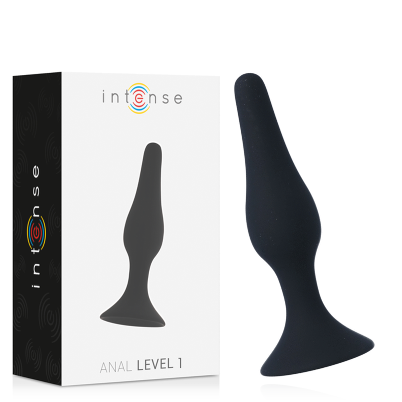 INTENSE Anal Level 1 анална тапа от силикон, 10,5 cm