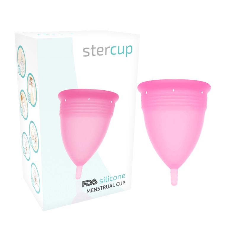 Менструална чашка STERCUP, размер S, розова