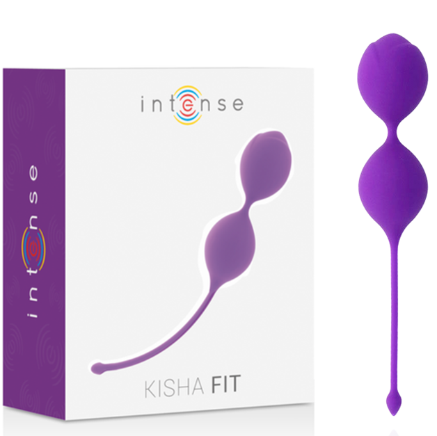INTENSE Kisha Fit вагинална топка от силикон, в цвят люляк