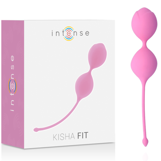 Силиконови вагинални топчета INTENSE Kisha Fit, розови