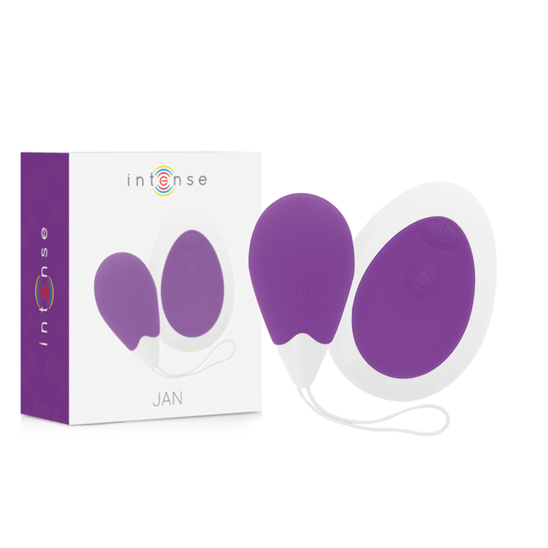 Вибриращо яйце INTENSE Jan Lilac с дистанционно управление