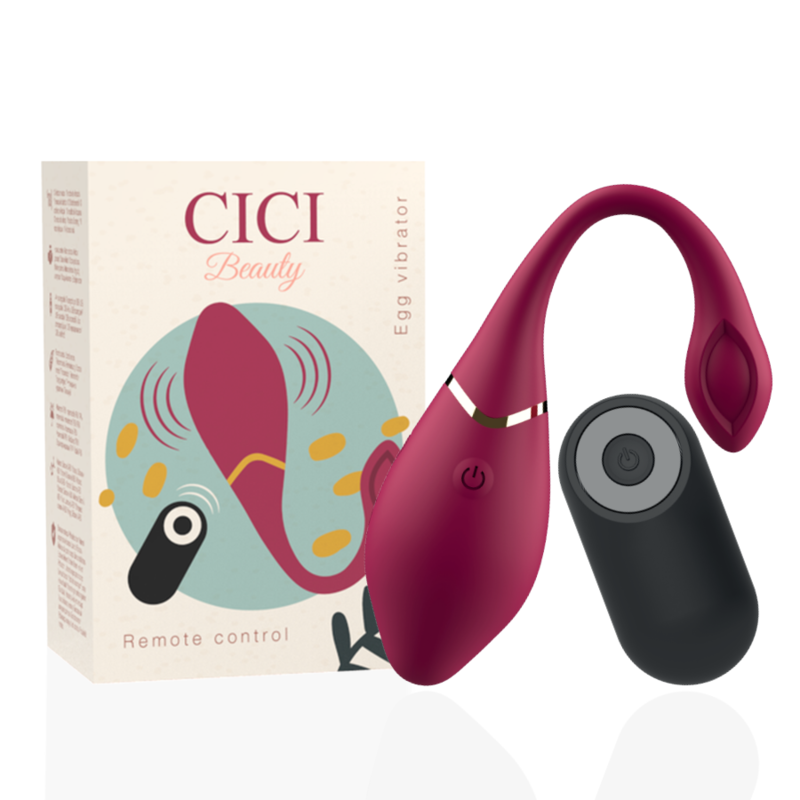 Вибриращо яйце CICI BEAUTY с дистанционно управление