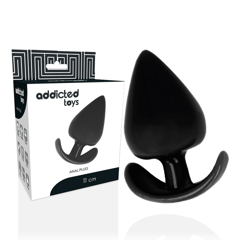 ADDICTED TOYS Анален плъг 11 cm от гъвкав TPR