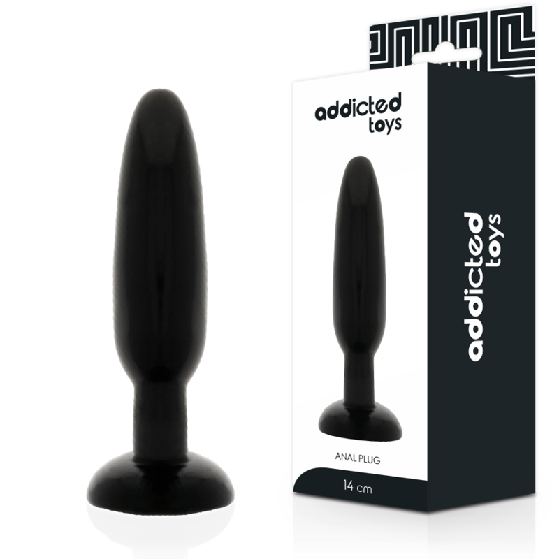 ADDICTED TOYS Анален плъг от гъвкав TPR, 14 см