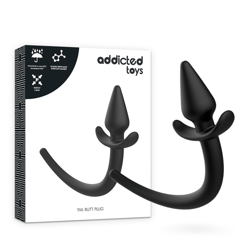 ADDICTED TOYS силиконова анална тапа с опашка Puppy Tail