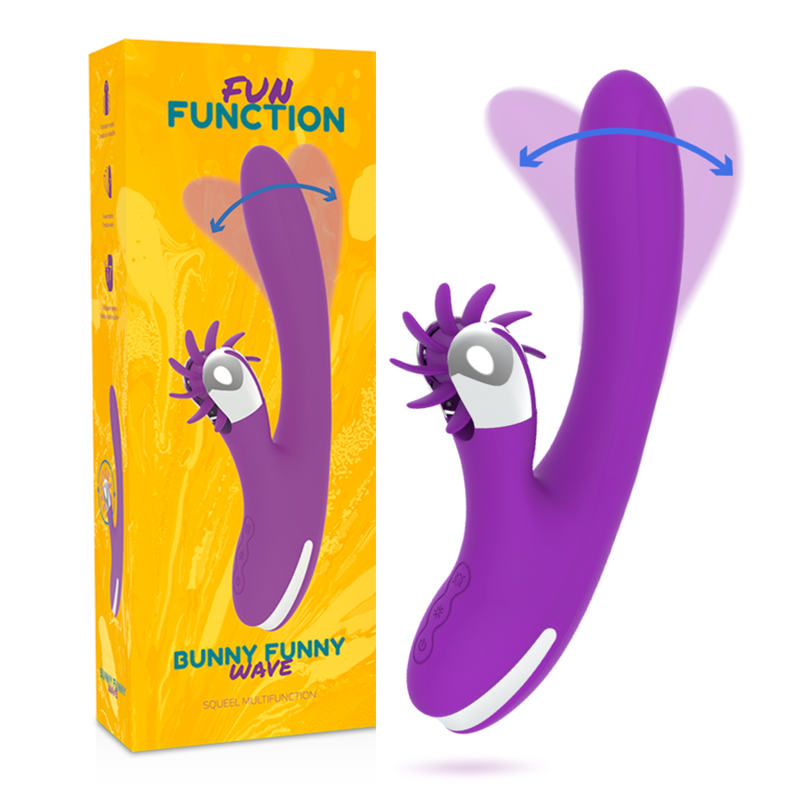 Вибратор FUN FUNCTION Bunny Funny Wave 2.0