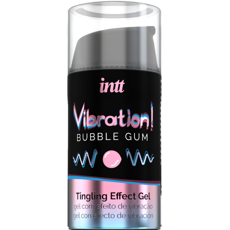 INTT Vibration Bubble Gum интимен гел с вкус на дъвка, 15 ml