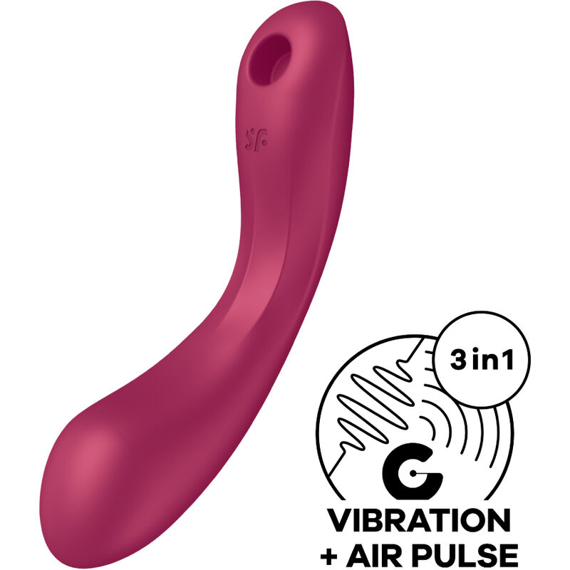 Вибратор за стимулация с въздушни вълни Satisfyer, сив