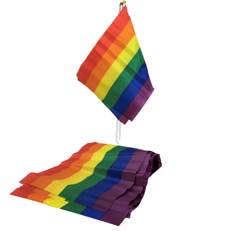 Малко прайд знаме PRIDE на пръчица