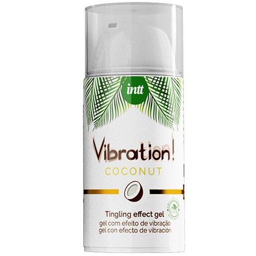 INTT Vegan Vibration Coconut стимулиращ гел, 15 ml