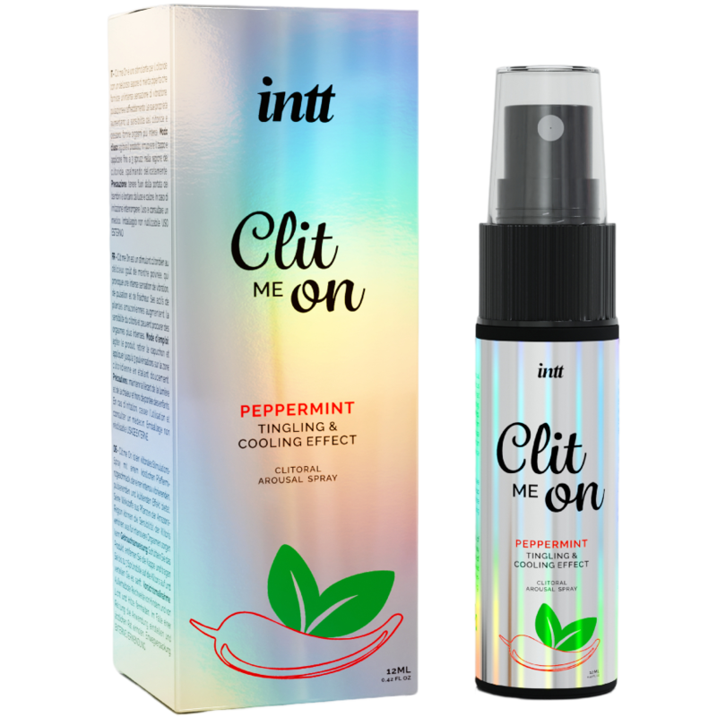 INTT RELEASES Clit Me On спрей с мента, 12 ml