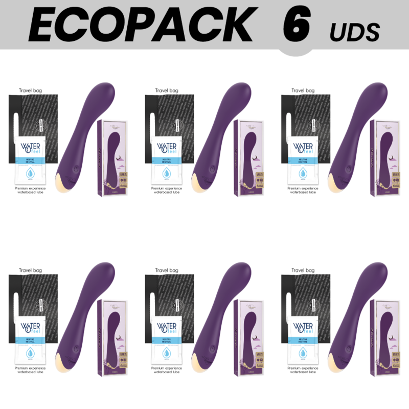 Ecopack 6 Броя Вибратор За Точка G Treasure Hansel, Съвместим С Watchme Wireless Technology