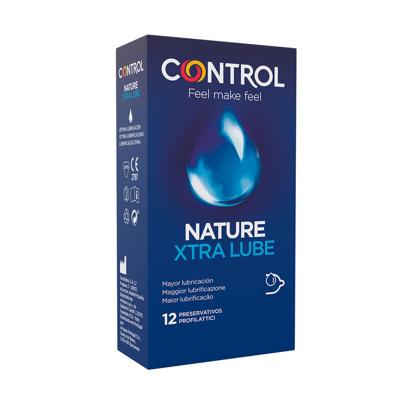 Презервативи CONTROL Adapta Nature Extralube Standard, 12 броя