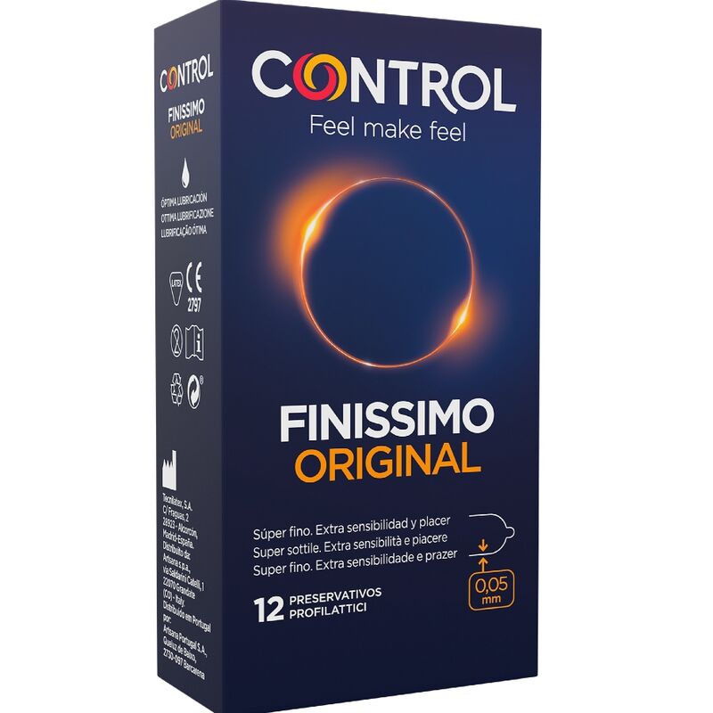 Тънки презервативи Control Finissimo, 12 броя