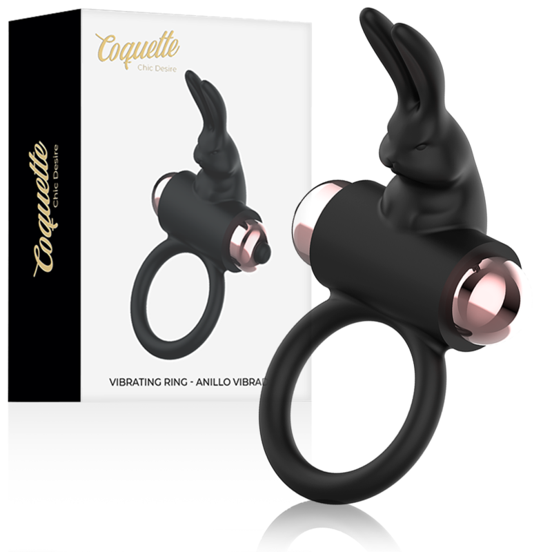 Coquette Chic Desire вибриращ пръстен за пенис от силикон