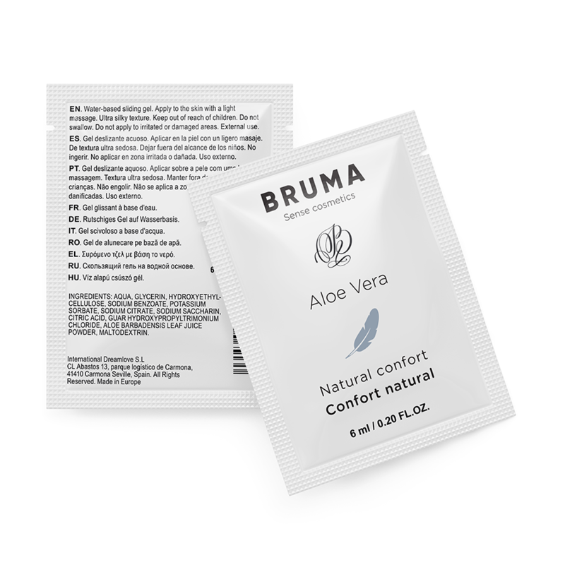 Лубрикант BRUMA Aloe Vera Natural Confort, 6 ml