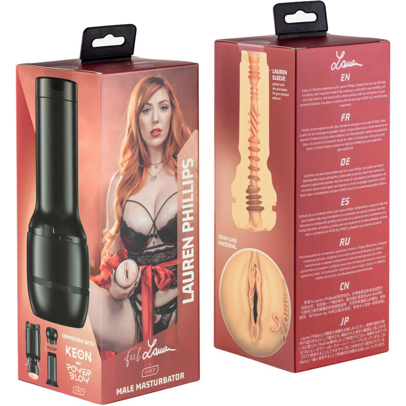 Мастурбатор KIIROO Feel Lauren Phillips Stars Collection
