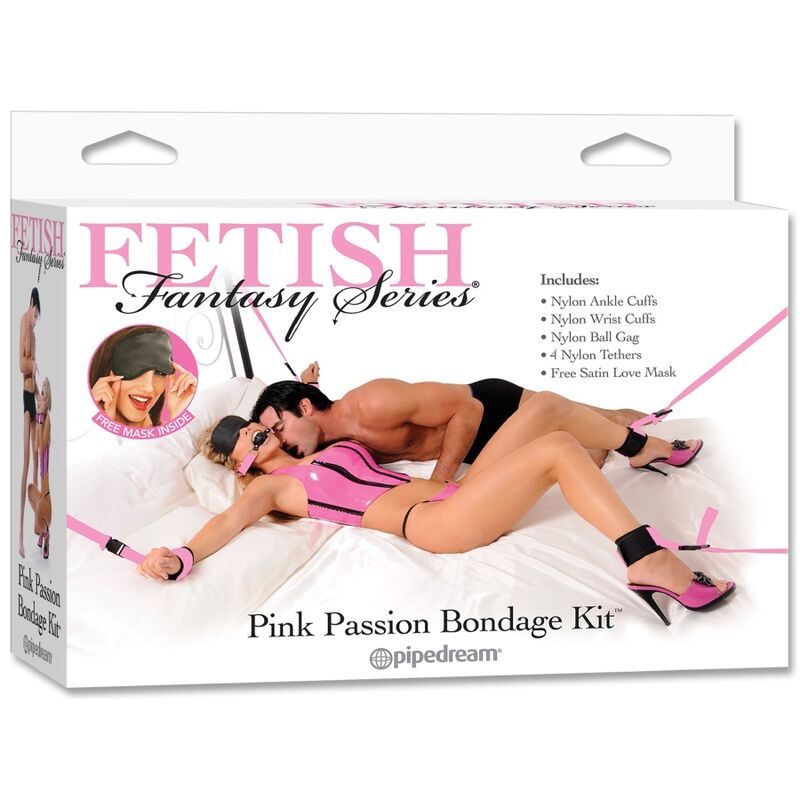 FETISH FANTASY SERIES Розови белезници за бондаж