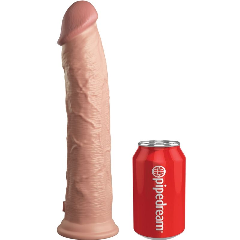 Реалистично силиконово дилдо KING COCK Elite, 28 см