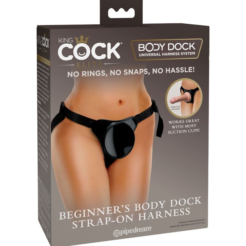 KING COCK Elite регулируем колан за страпон