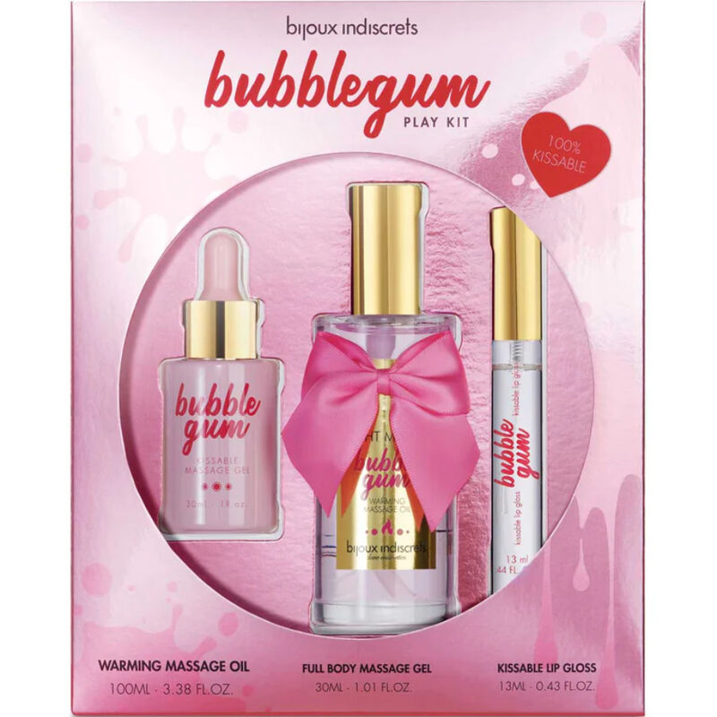 Bijoux Indiscrets Bubblegum Play Kit подаръчен комплект за масаж