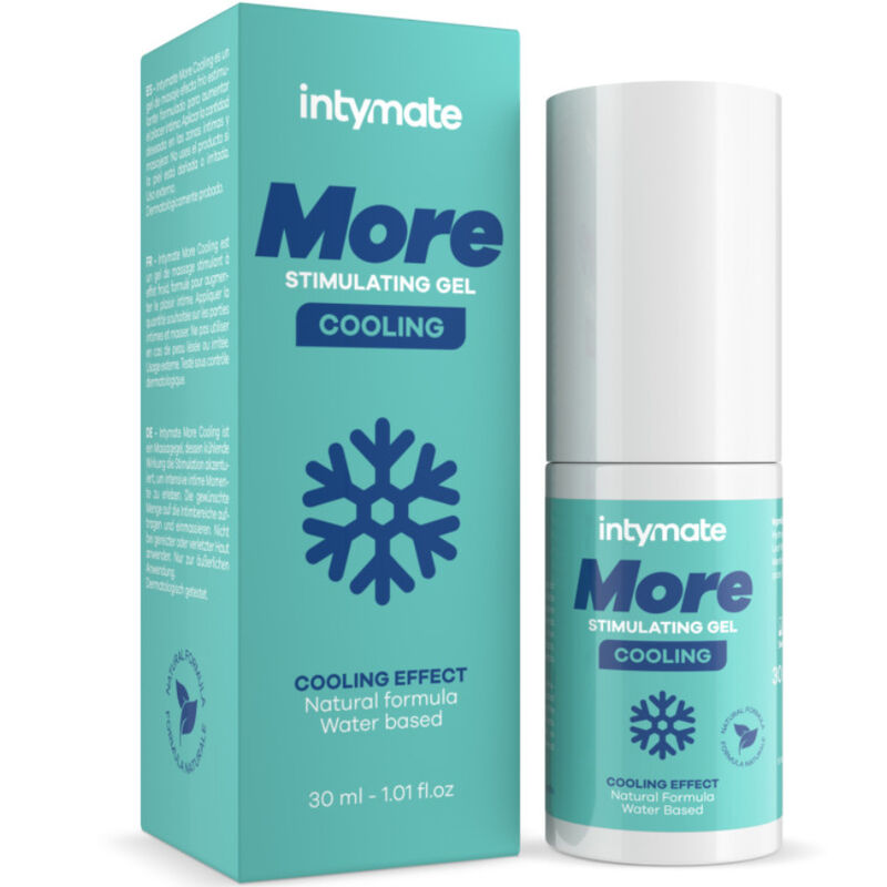 Intymate More Cooling охлаждащ масажен гел на водна основа, 30 ml