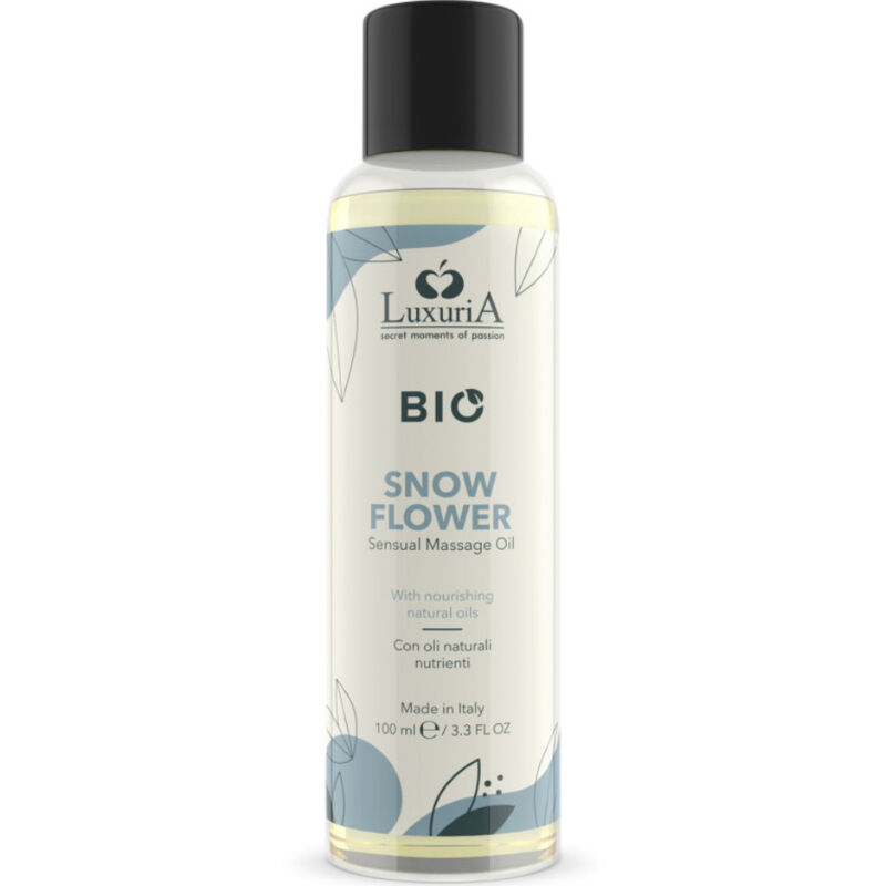 INTIMATELINE LUXURIA BIO масажно олио Snow Flower, 100 ml