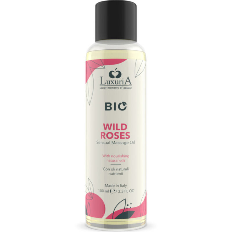 IntimateLine Luxuria BIO Wild Roses масажно олио, 100 ml