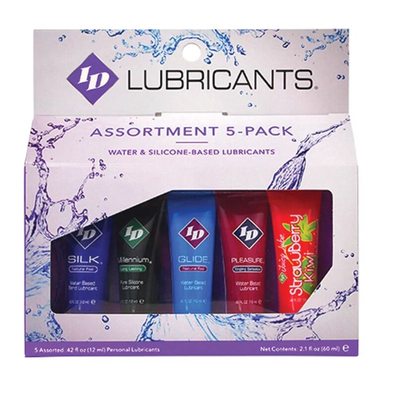 ID Juicy Lube лубрикант с вкус, 5 тубички