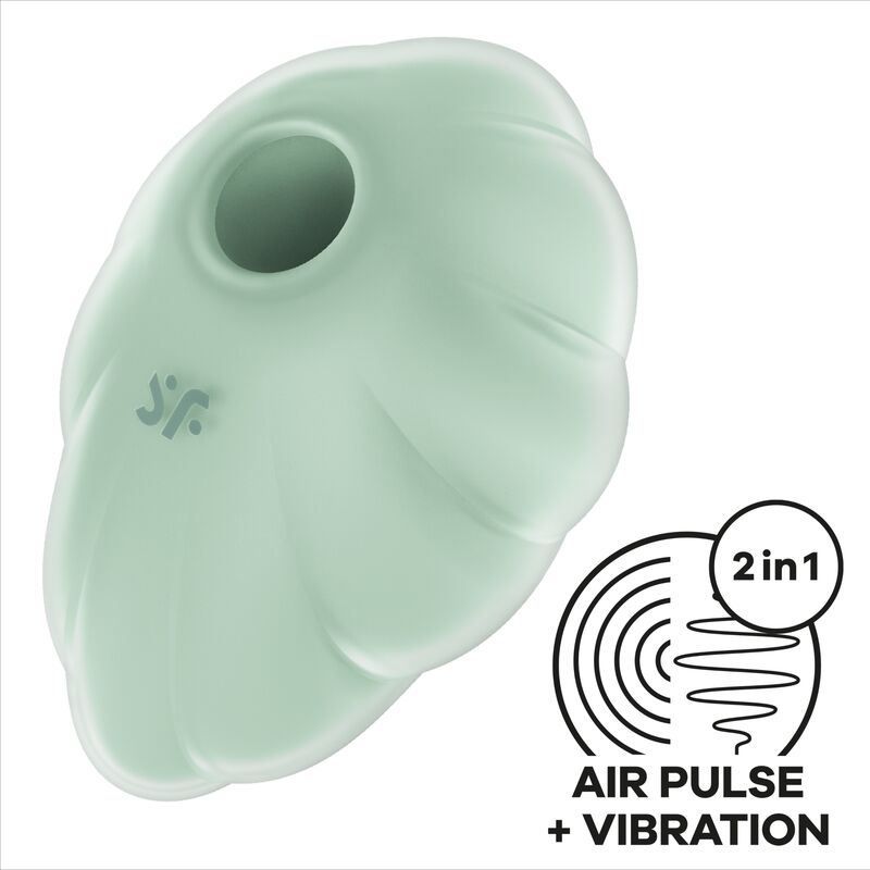Вибратор за клиторна стимулация с въздушни вълни Satisfyer Cloud Dancer