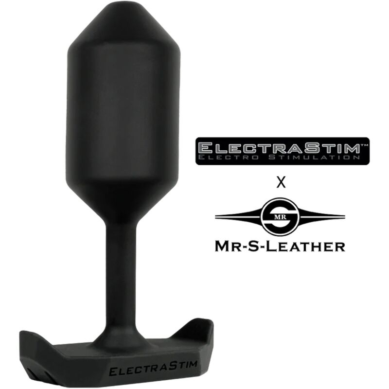 Анален плъг ElectraStim MR S Leather за електростимулация