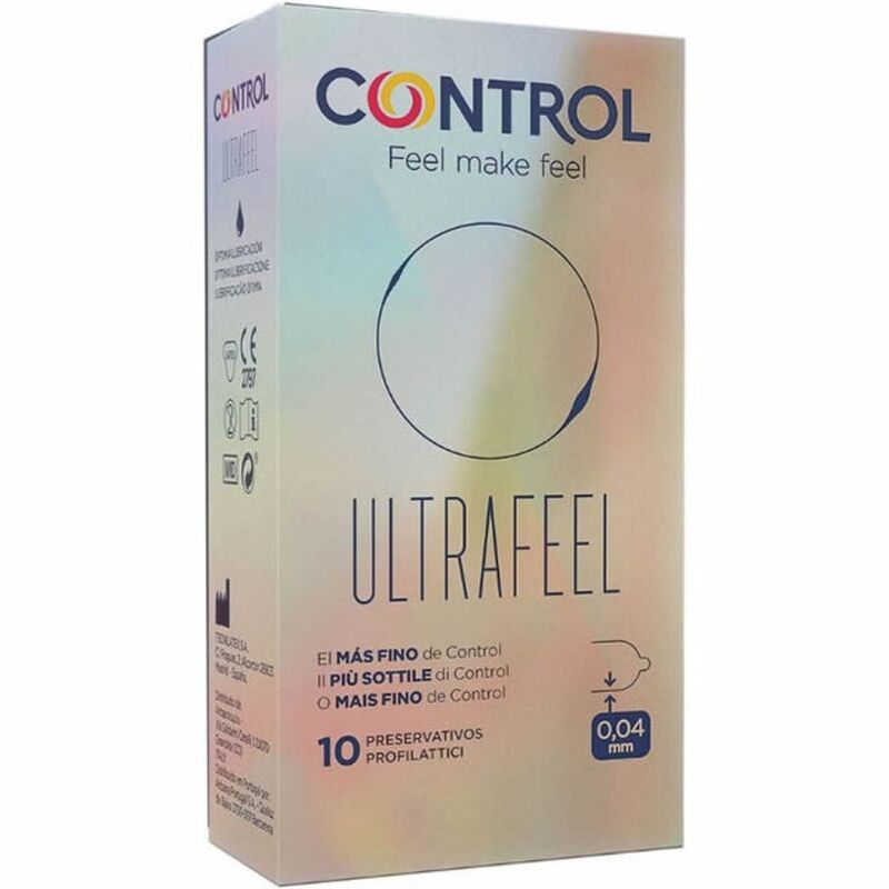 Тънки презервативи CONTROL Adapta Finissimo Ultrafeel, 10 броя
