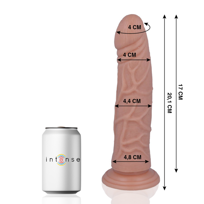 MR. INTENSE реалистично дилдо с вендуза, 20,1 cm