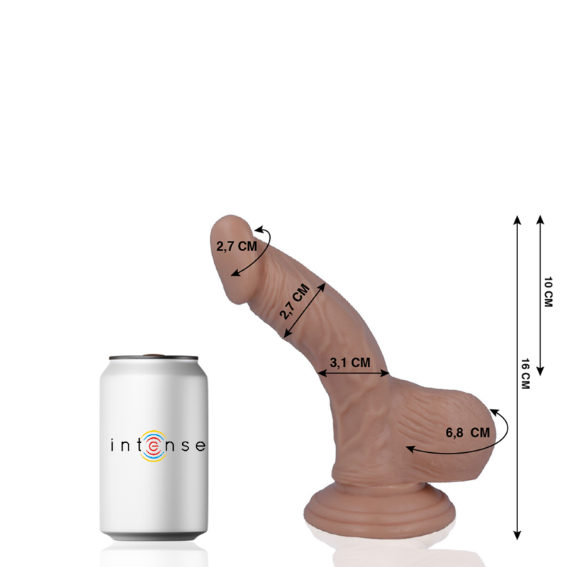 Mr Intense 2 Реалистични Пениса, 16 См, Ø 2,7 См