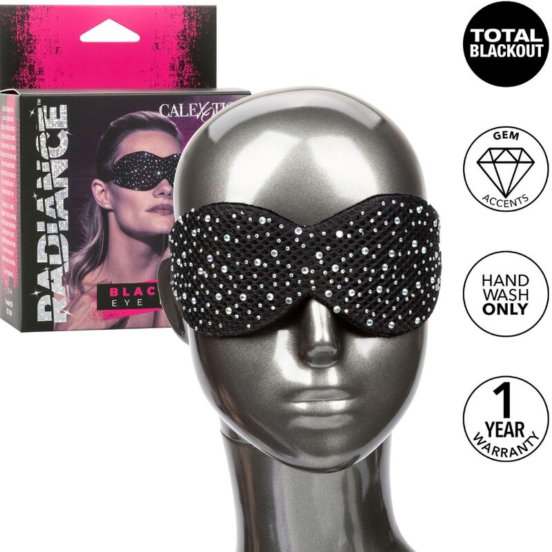 Маска за очи CalExotics Radiance с кристални детайли