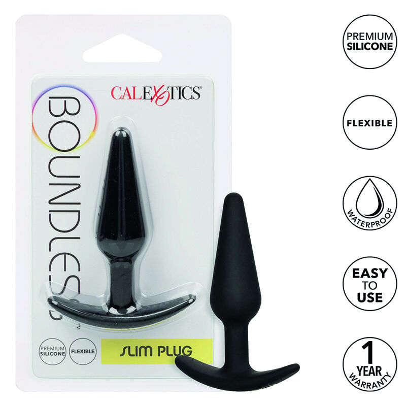 Силиконова анална тапа CalExotics Boundless Slim