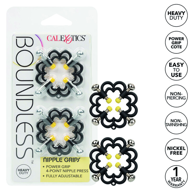 Регулируеми щипки за зърна CalExotics Boundless