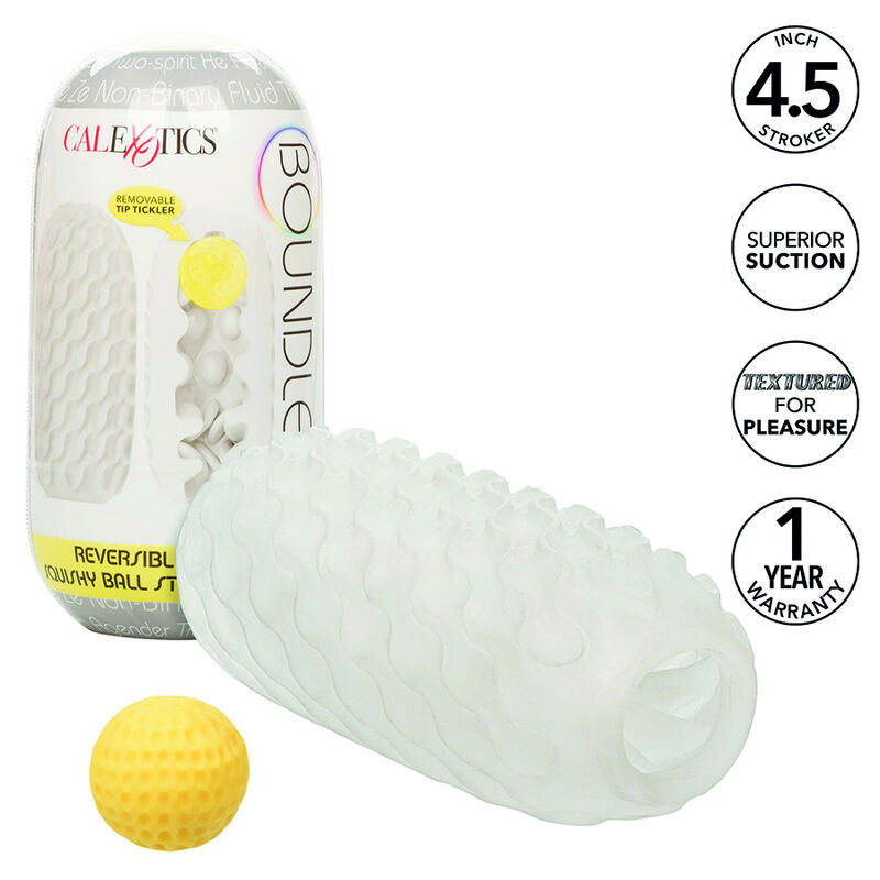 Мастурбатор CalExotics Boundless Squishy Ball, сив