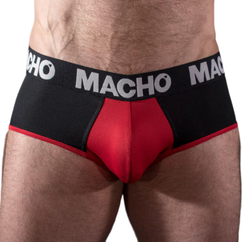 Дишащи слипове от ликра с подсилена предна част за комфорт MACHO UNDERWEAR