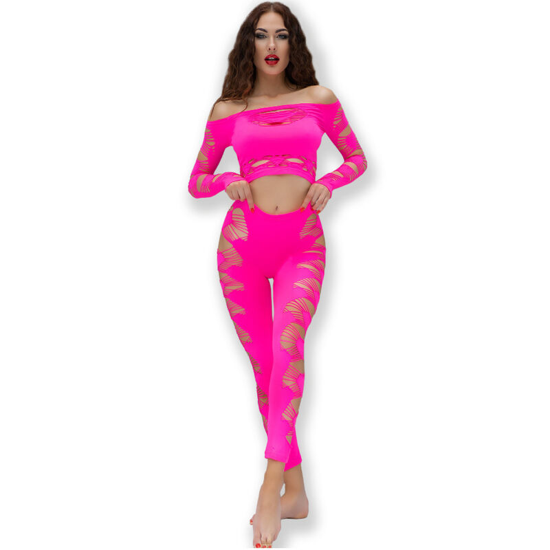 CHILIROSE CR 4632 комплект бельо във фуксия, S/L